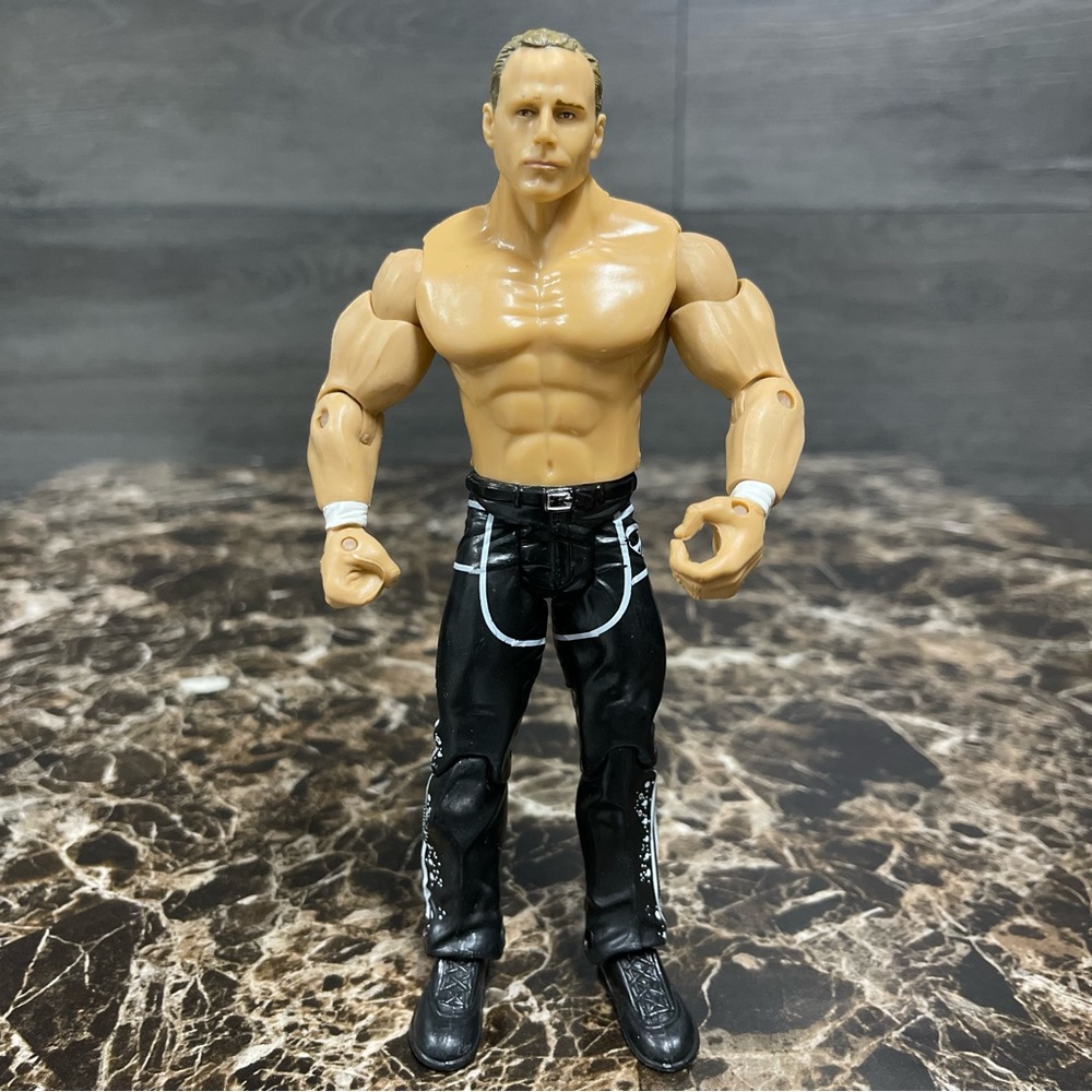 2003 WWE Shawn Michaels wrestling action figure Jakks
